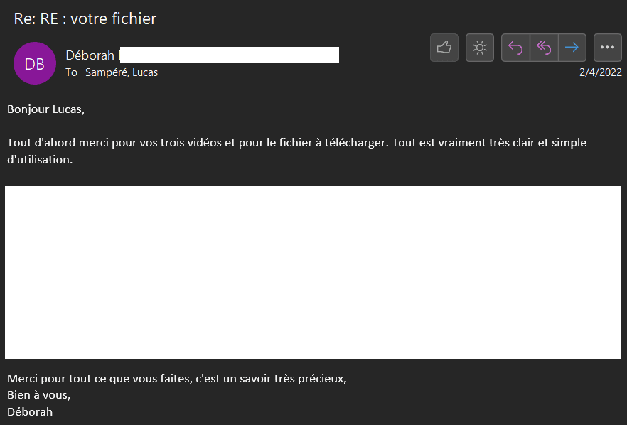 Témoignage de Déborah