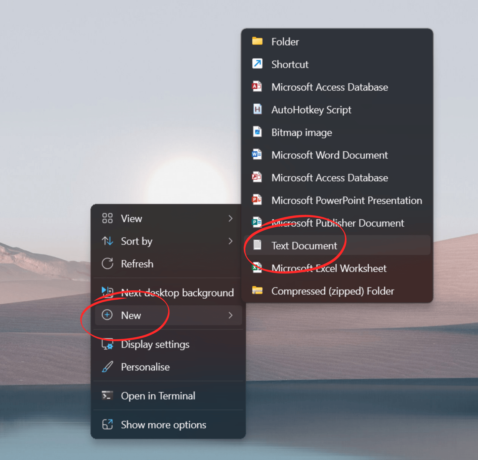 Créer un fichier VBS